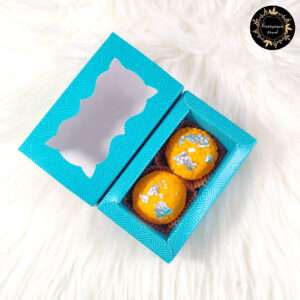 Laddoo Candle (Orange Set Of 2)