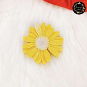 Floating Daisy Candle (Orange+White)