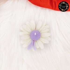 Floating Daisy Candle (White+Lavender)