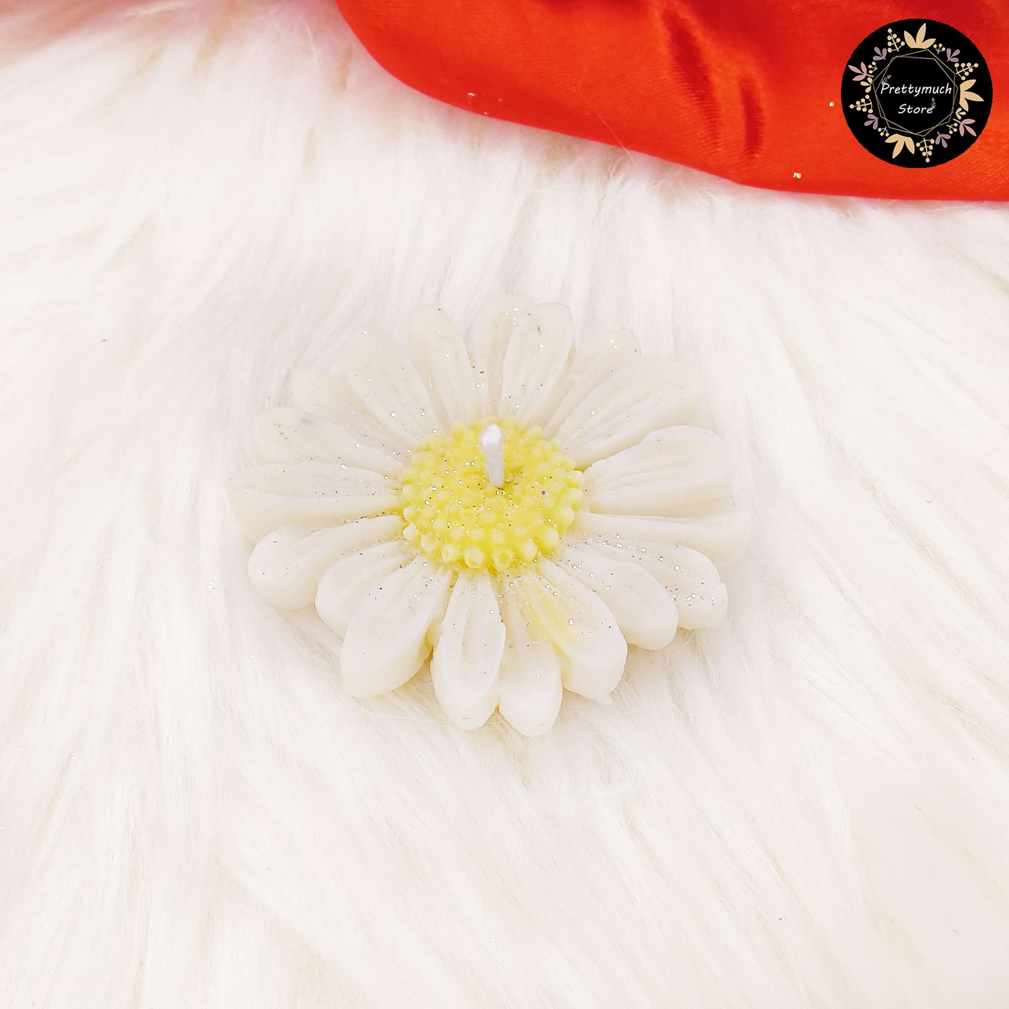 Floating Daisy Candle (White+Yellow) - Image 2