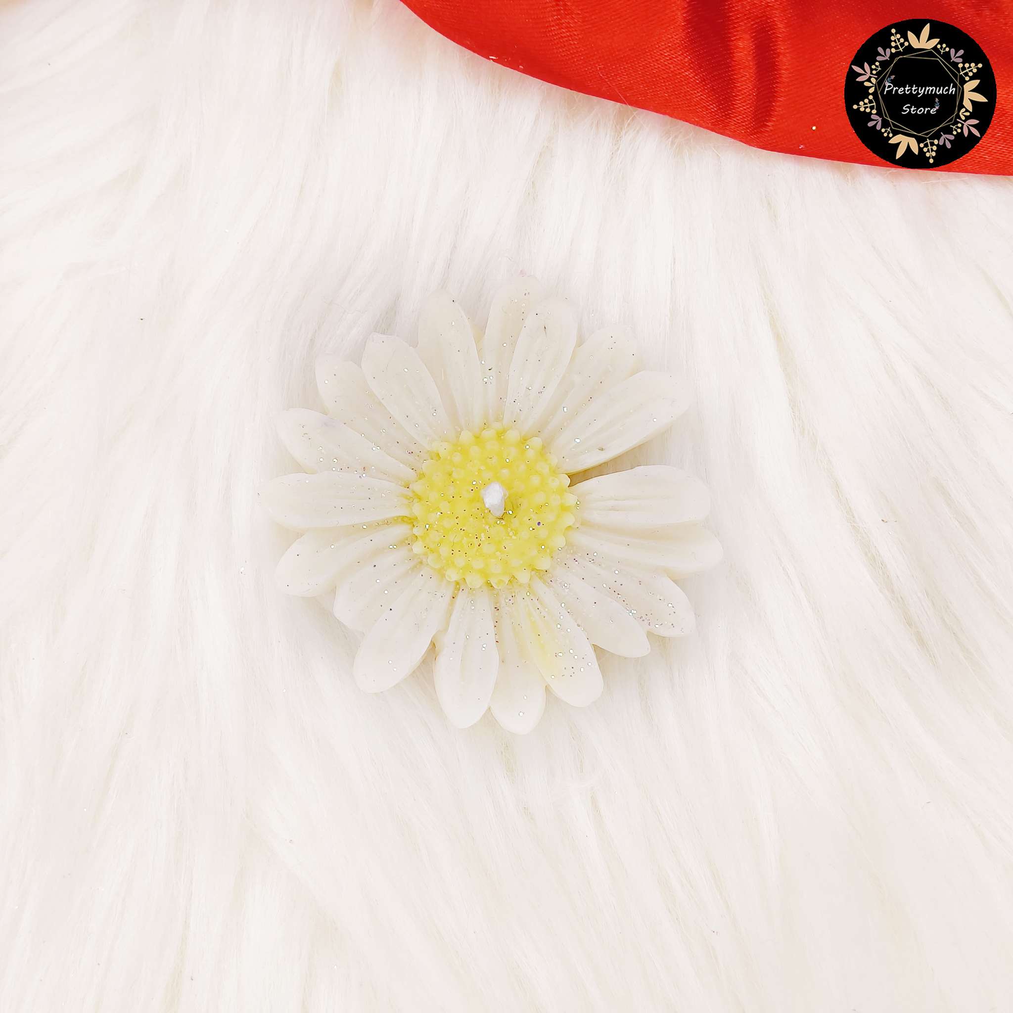 Floating Daisy Candle (White+Yellow)