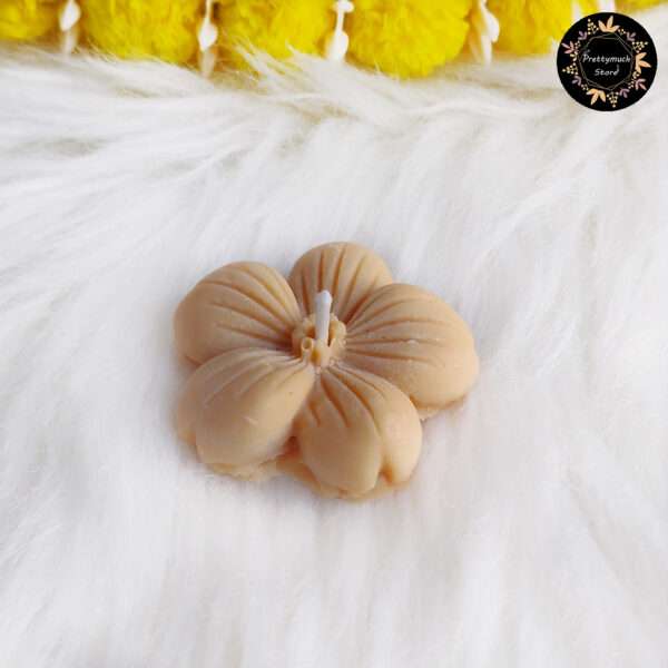 Floating Sakura Candle (Beige) - Image 2