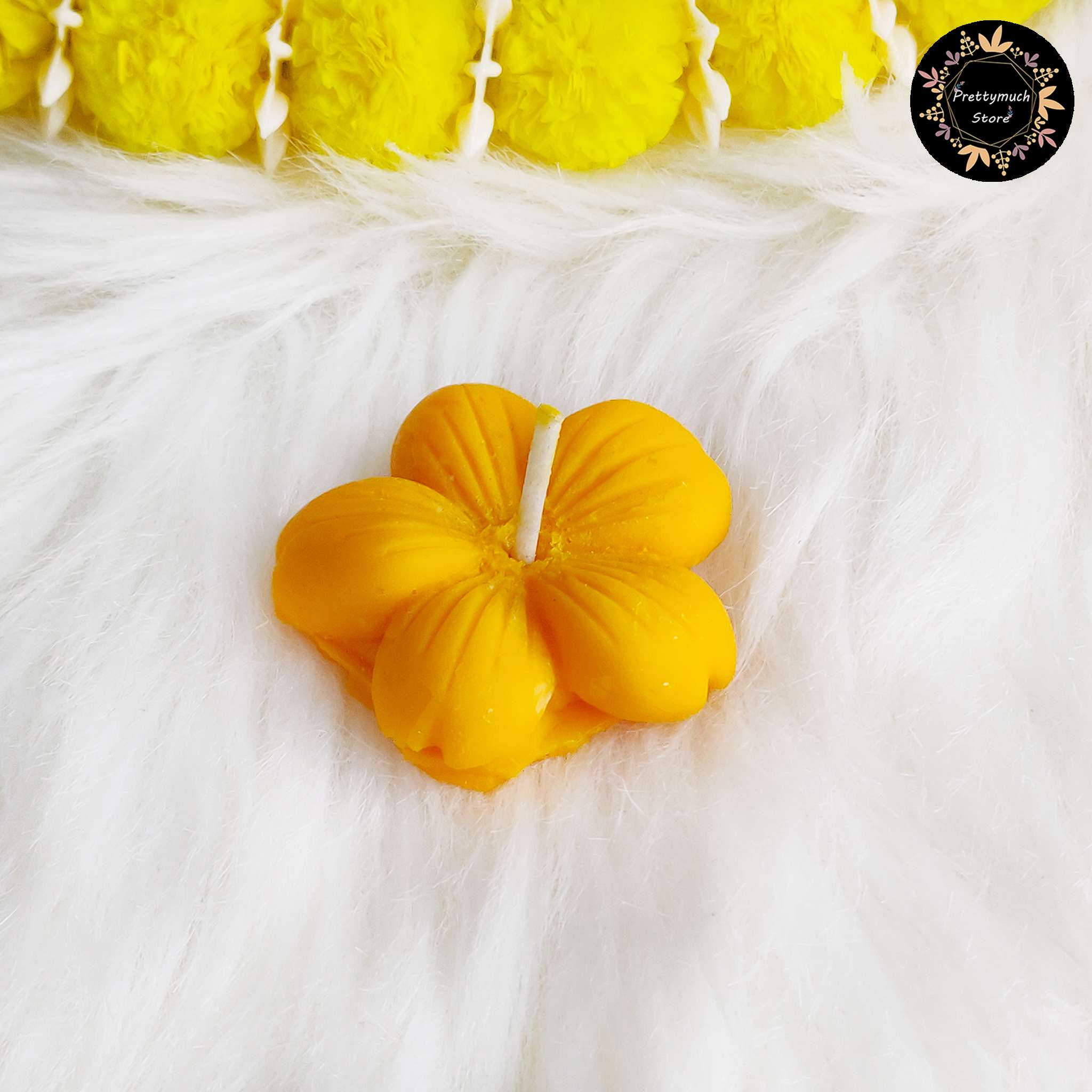 Floating Sakura Candle (Orange) - Image 2