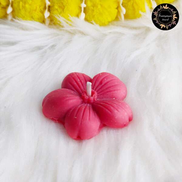 Floating Sakura Candle (Red) - Image 2
