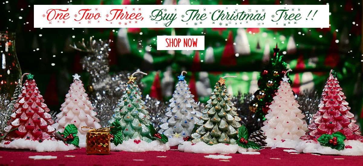 Christmas Candle Banner