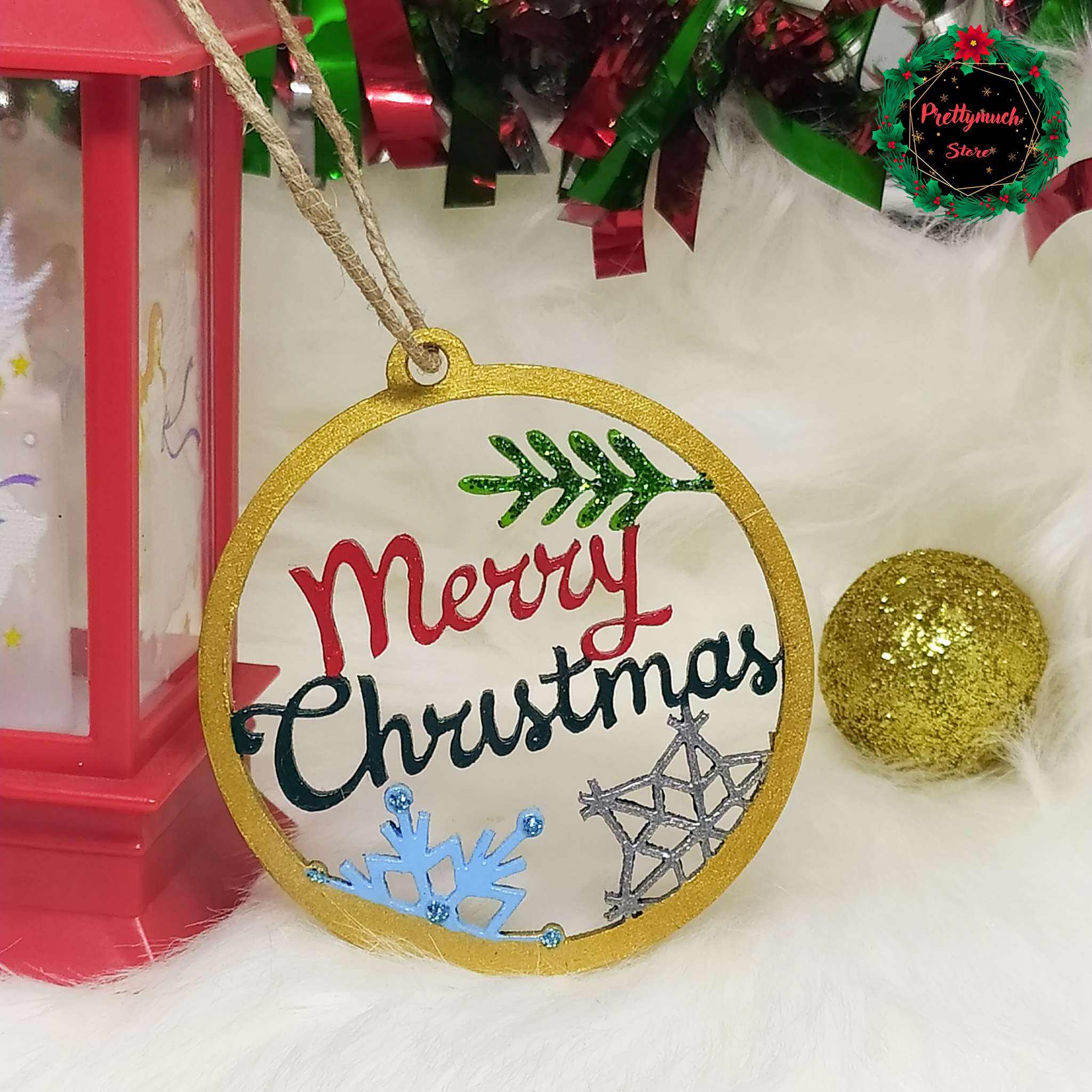 Merry Christmas Ornament