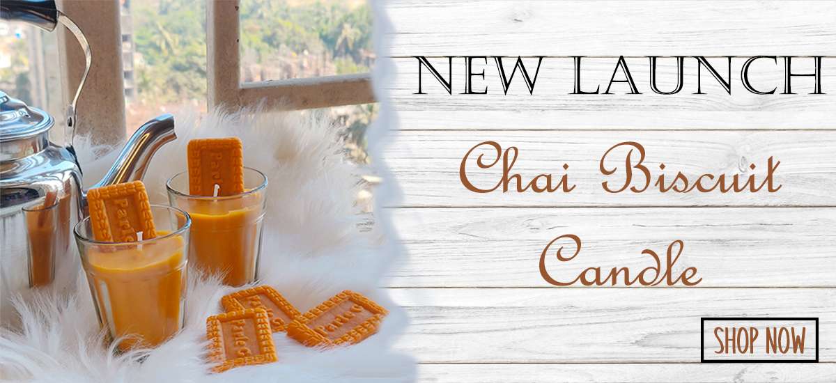 Chai Biscuit Candle Banner